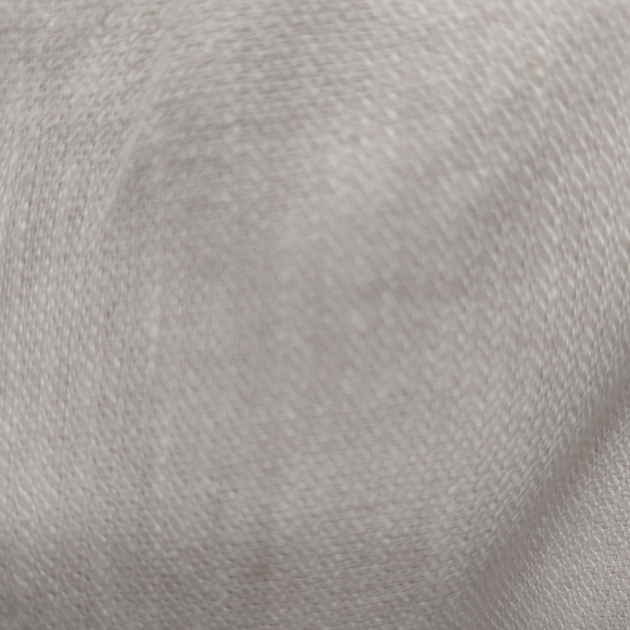 H &M Womens Size 6 Cream Linen Pants - Picture 3 of 7